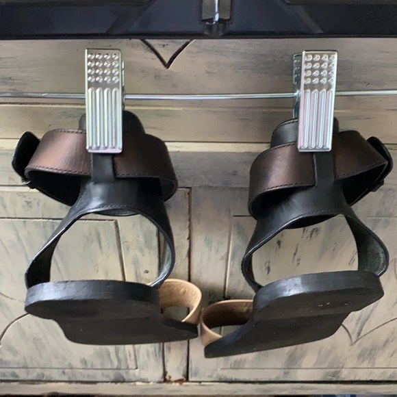 VINCE Sandals Wrap ankle closure US 8.5 Euro 39.5 - Picture 3 of 7